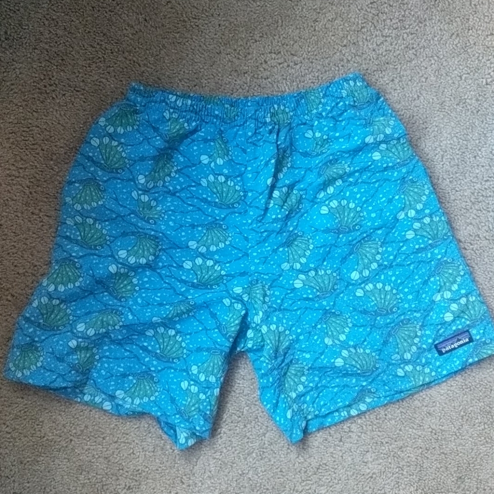 Patagonia men's drawstring swim trunks